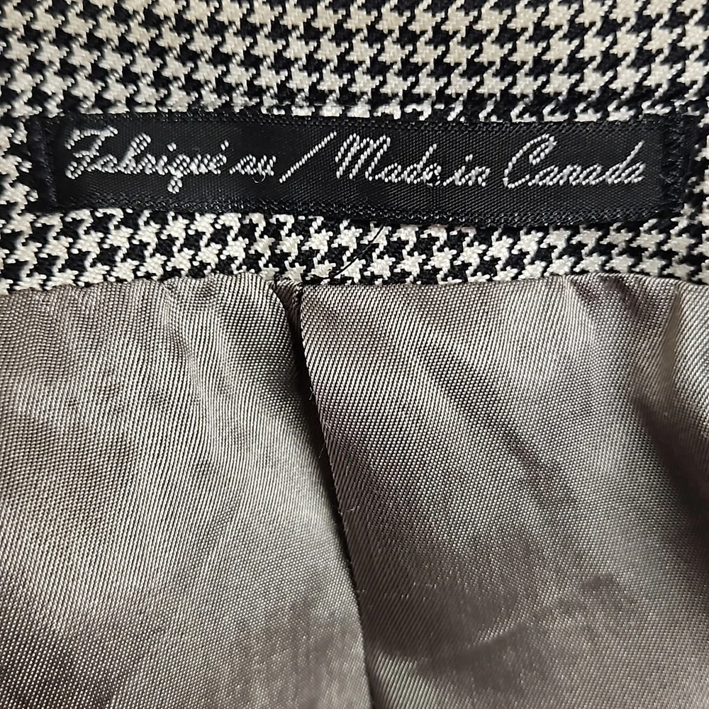Patrick James Lords of London Houndstooth Blazer CorpCore OfficeCore Boardroom - Picture 6 of 6